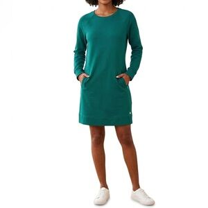 Lilly Pulitzer Beach Comber Long Sleeve Dress Evergreen XL